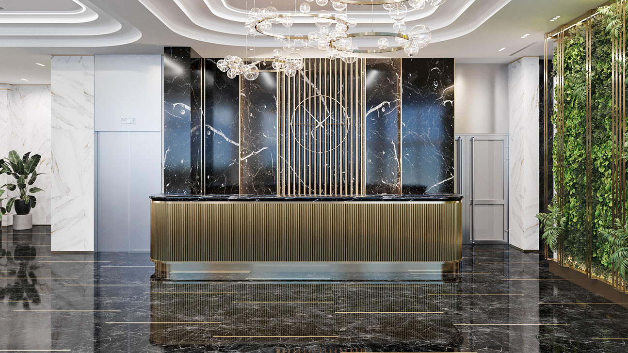 پکیج دیواری برای ساختمان پنج (۵) طبقه در بوشهر - شرکت یونیک